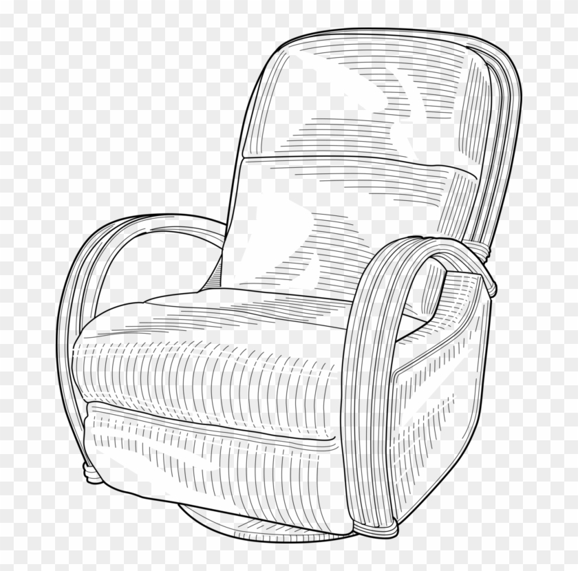 Chair Clip Recliner Clipart Recliner Chair, HD Png Download 678x750