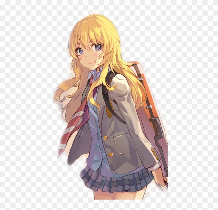 Cute Anime Girl Blonde Hair gambar ke 12