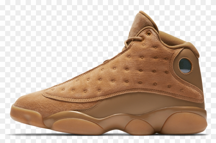 Air Jordan 13 Retro Elemental Gold/baroque Brown/gum - 2019 Nike Jordan Men Shoes, HD Png 