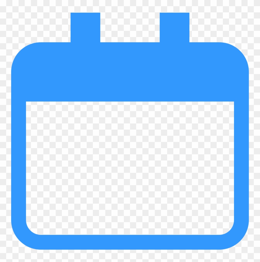 Feedbin Icon Calendar Png Calendar Vector Icon Blue Transparent Png 816x768 Pngfind