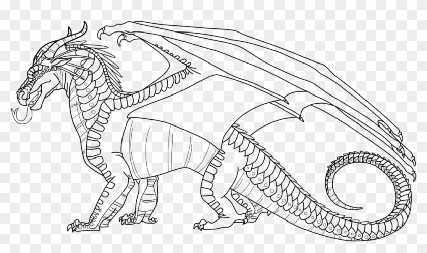Wings Of Fire Coloring Pages Printable Dragons Image Wings Of Fire Hybrid Base Hd Png Download 955x521 5313916 Pngfind