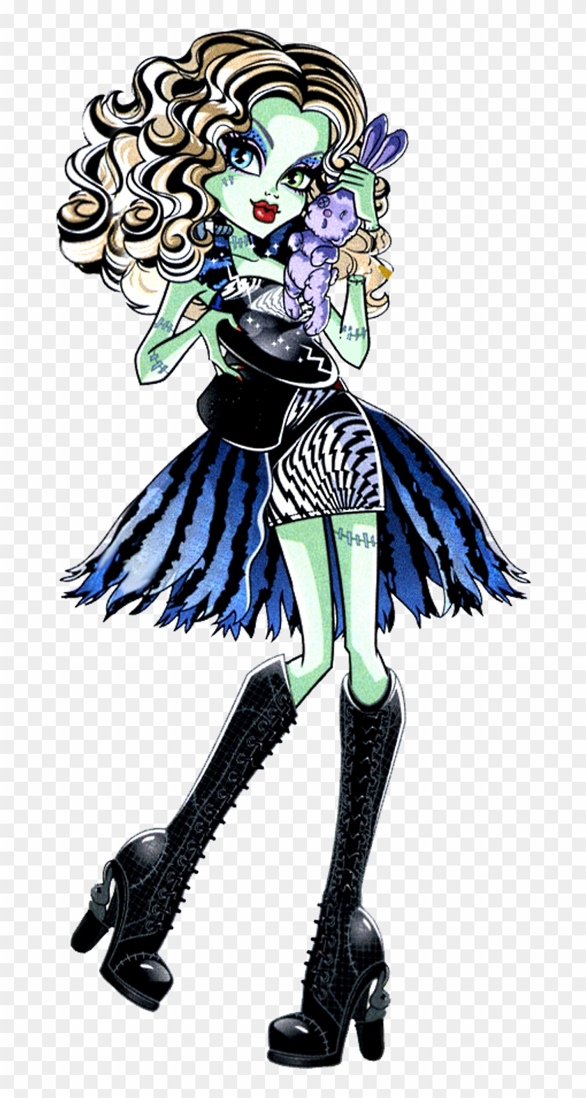 Frankie Stein - Monster High Freak Du Chic Frankie, HD Png Download ...