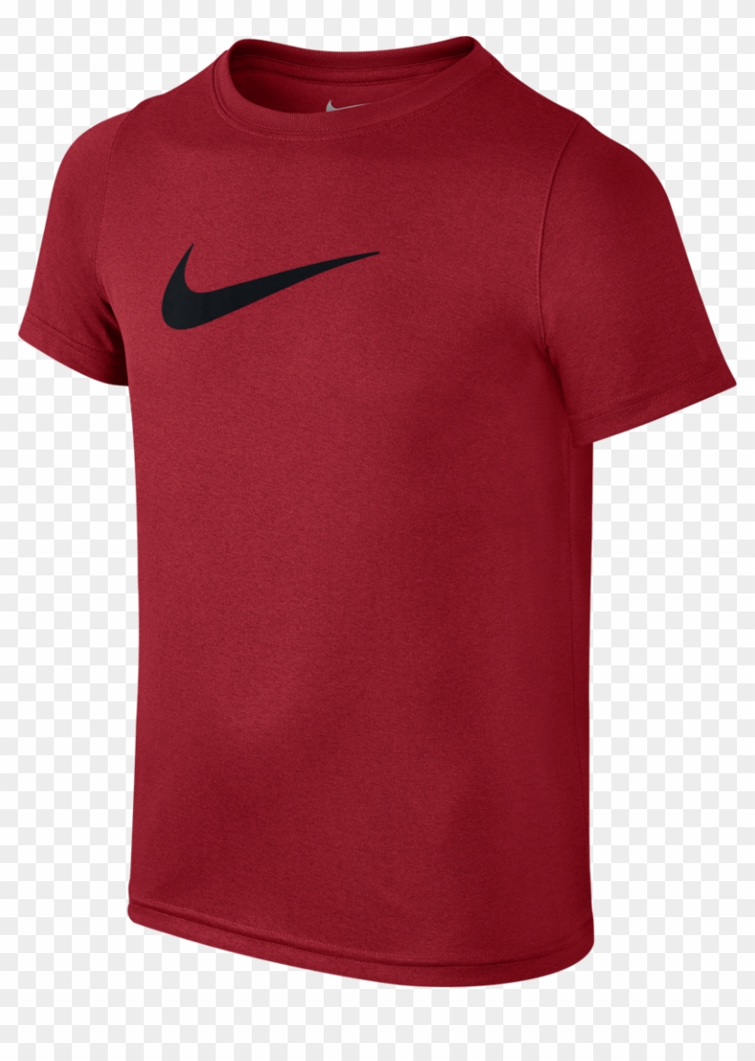 Camiseta Nike B Nk Dry Tee Ss Swoosh Solid, HD Png Download - 831x1100 ...