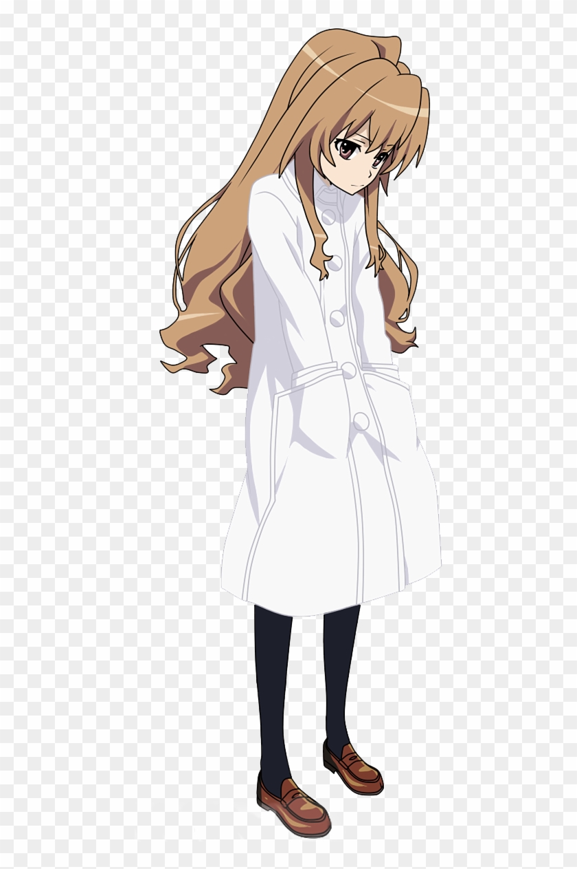 aisaka Taiga #anime #toradora #тигр Против Дракона - Taiga Aisaka White  Coat, HD Png Download - 449x1183(#5355123) - PngFind