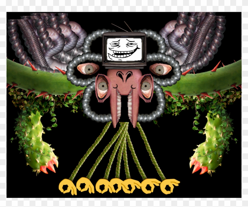 Outertale Omega Flowey Tumblr - Outertale Omega Flowey Fight - 500x375 PNG  Download - PNGkit