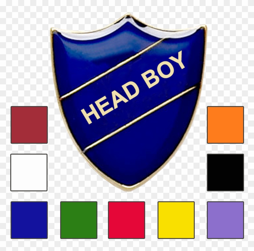 Head Boy School Badge Shield - Emblem, HD Png Download - 886x888 ...