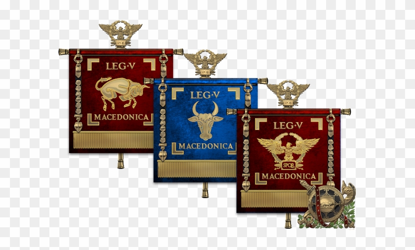 Legio Quinta Macedonica Was A Roman Legion - Emblem, HD Png Download -  640x640(#5370022) - PngFind