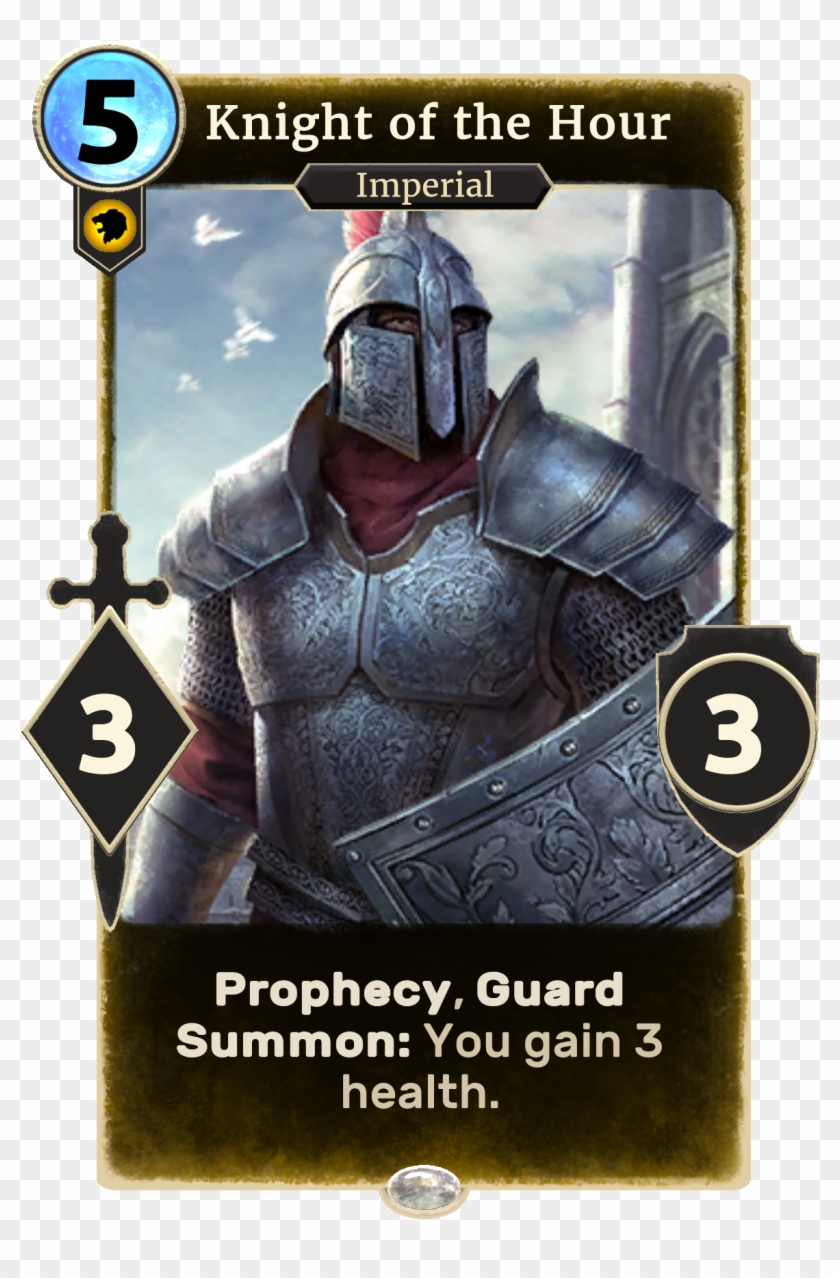 Lg Card Knight Of The Hour Elder Scrolls Legends Imperial Might HD 