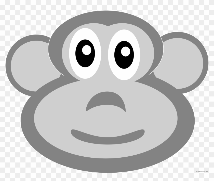 Monkey Head Animal Free Black White Clipart Images - Cartoon, HD Png Download - 2174x1743(#5381161) - PngFind Monkey Head Animal Free Black White Clipart Images - Cartoon, HD Png Download - 2174x1743(#5381161) - PngFind