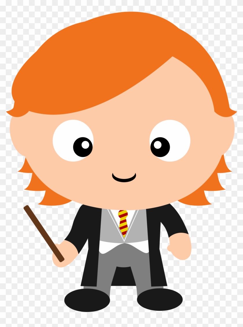 Check Out All The Other Harry Potter Character Clipart - Ron Weasley  Clipart, HD Png Download - 2550x3300(#5383299) - PngFind