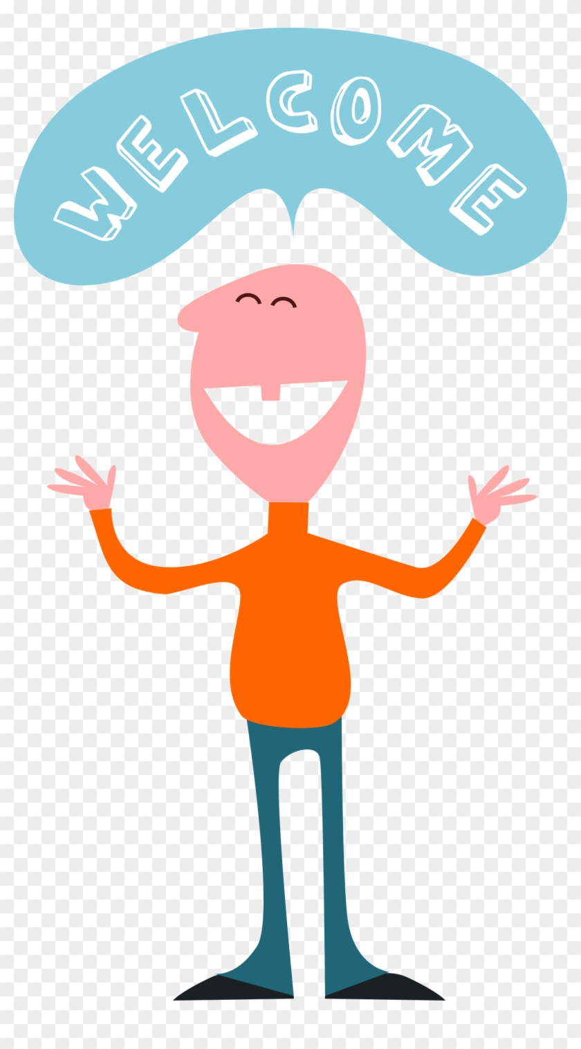 Big Image Welcome Person Clipart Hd Png Download 1365x2400 540296 Pngfind