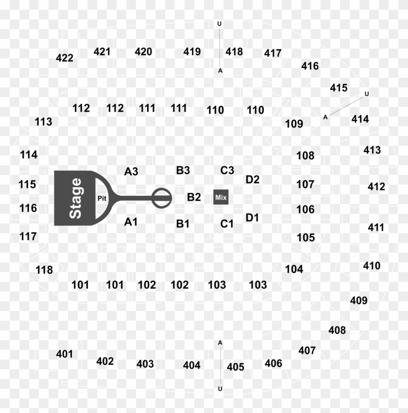 Key Arena Seating Chart For Concerts