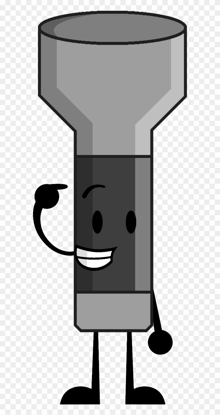 Clip Library Stock Trashlight The Gang Wiki - Flashlight Bfdi, HD Png ...