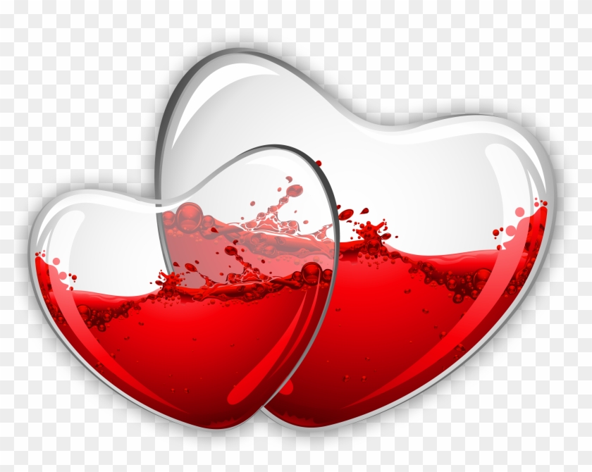 Beautiful Love Glass Heart Hd Png Download 3532x2729 Pngfind