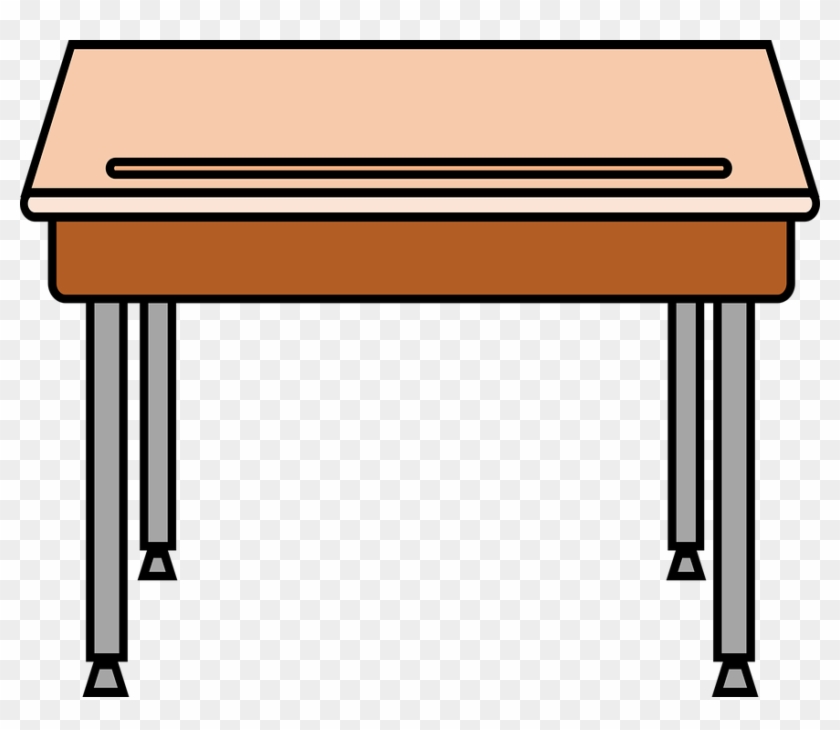 Desk Education School Student Desk Desk Clipart Hd Png Download