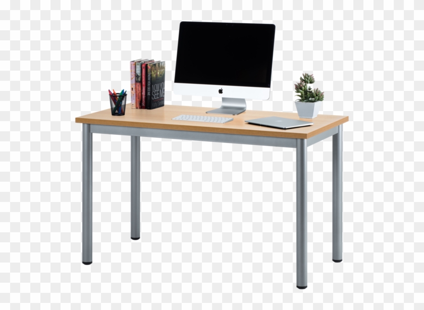 Computer Desk Background Png Ikea Hack Writing Desk Transparent