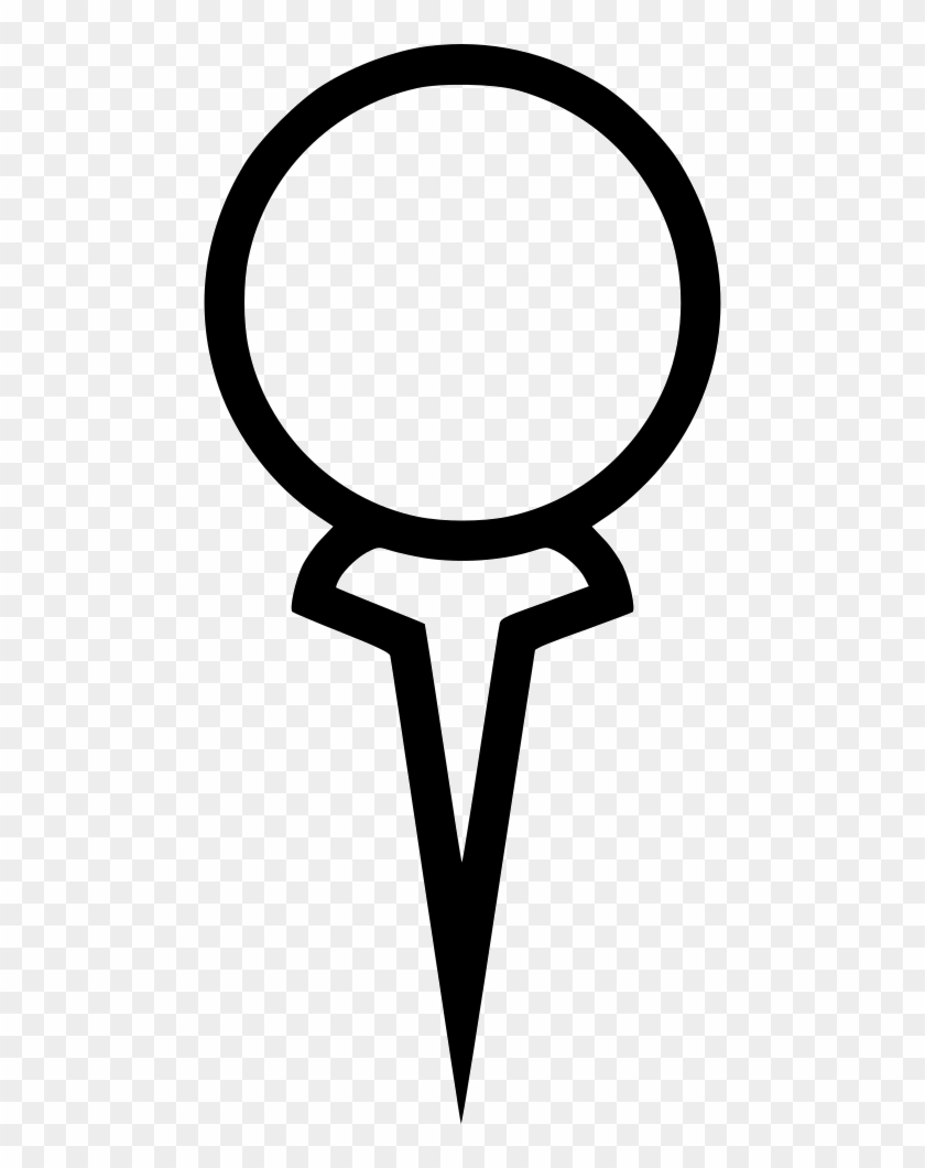 Svg Royalty Free Golf Ball On Tee Clipart Golf Ball And Tee Svg Hd Png Download 470x980 544194 Pngfind