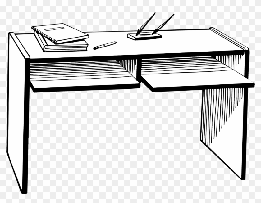Featured image of post Desk Clipart Black And White Transparent Background