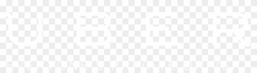 Uber Logo White Png - Uber Logo Transparent, Png Download 