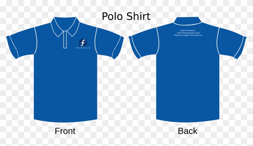 black polo shirt template