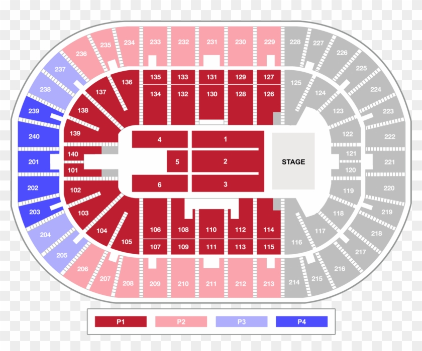 Rabobank Arena Seating Chart With Seat Numbers