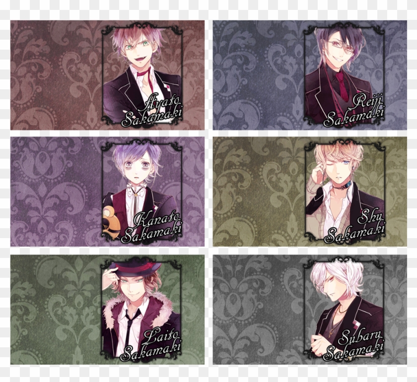 Diabolik Lovers Psp Wallpaper Set 2 By Sindia64 Name Diabolik Lovers Season 1 Hd Png Download 1000x0 Pngfind