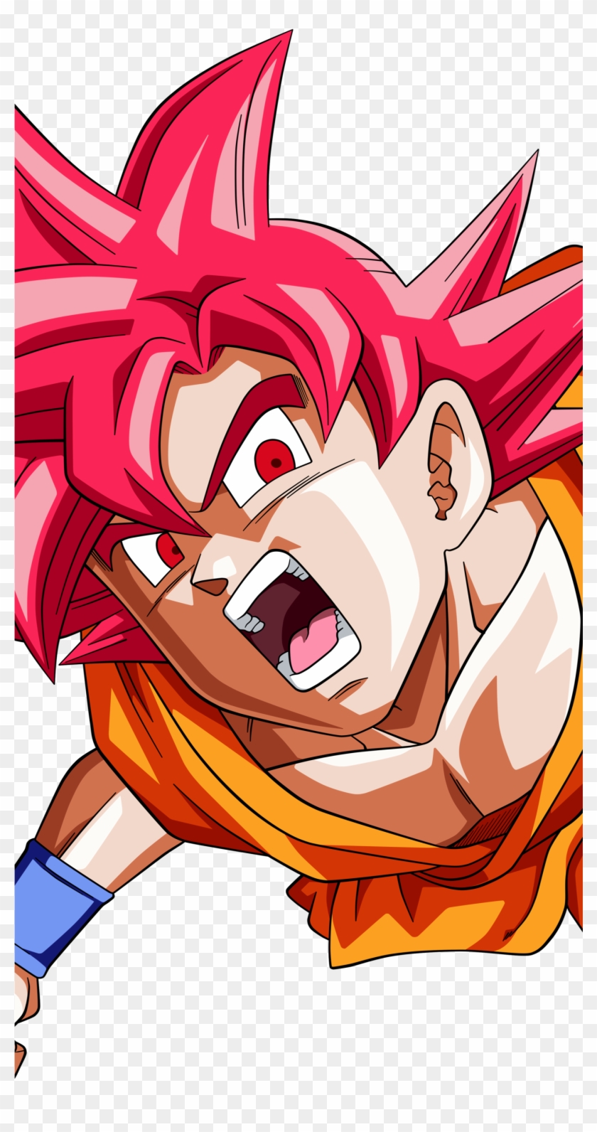 Goku Ssj God Anime Dragon Ball Super Mobile Wallpaper