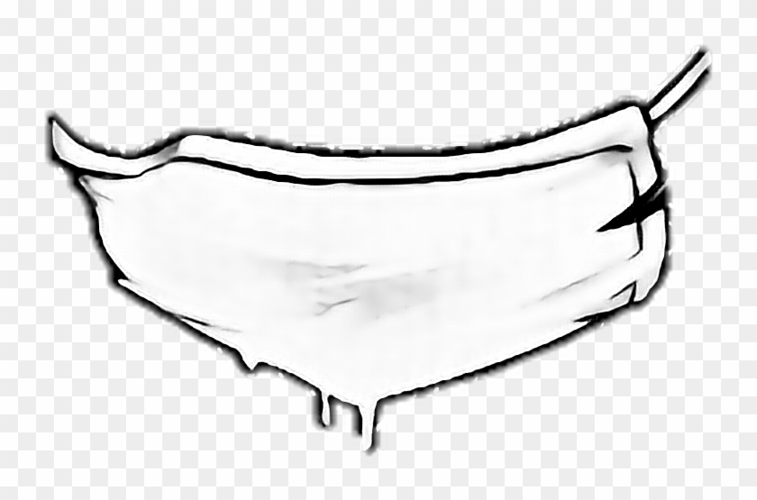 Download Surgical Mask Sticker Monochrome Hd Png Download 860x508 5433864 Pngfind