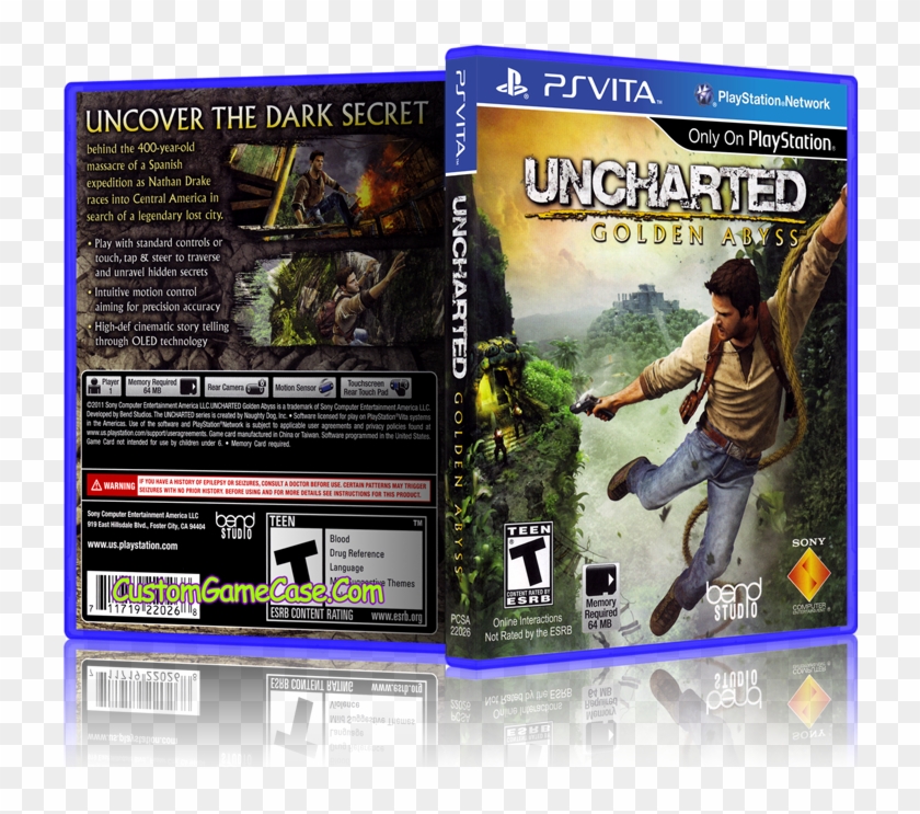 Étui De Transport PDP Pour PS Vita - Uncharted Golden Abyss - Occasion