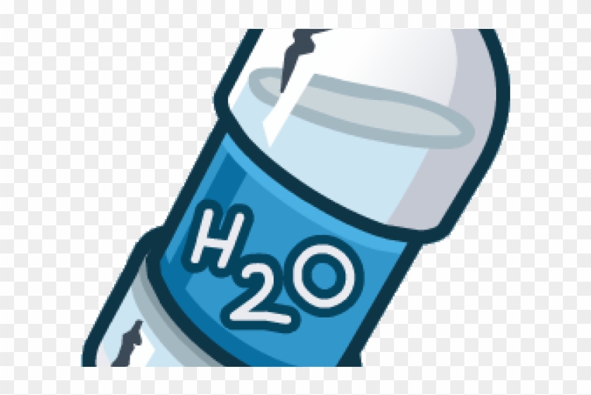 Water Bottle Clipart H20, HD Png Download - 640x480(#5473799)