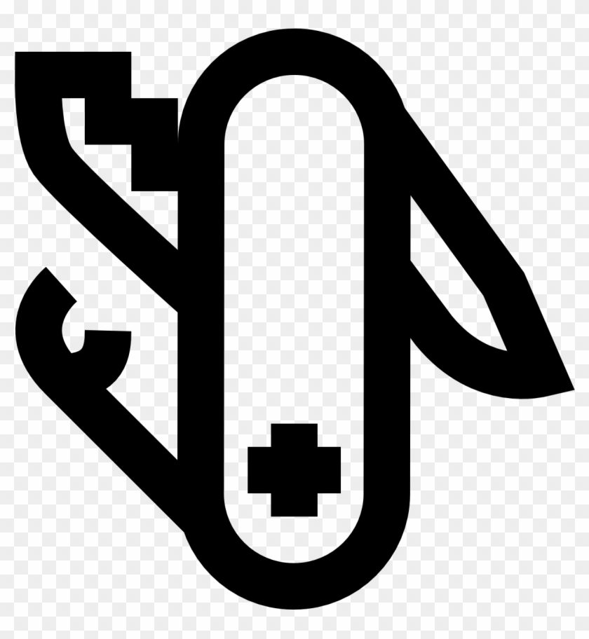 Swiss Army Knife Icon - Knife, HD Png Download - 1600x1600(#5482990 ...