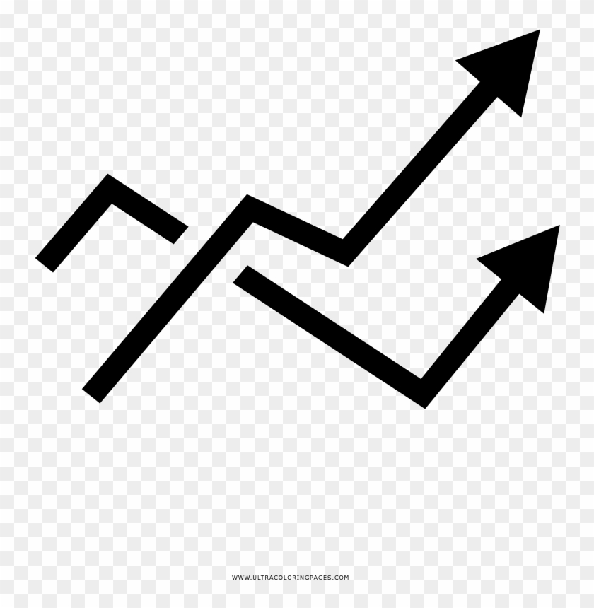 Line Chart Coloring Page - Icon Chart Line Png, Transparent Png ...
