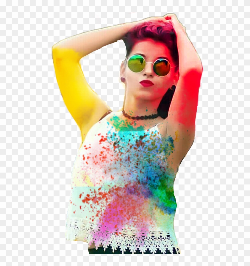 Happy Holi Photo Editing 2018 Visual Arts Hd Png Download 699x875 556454 Pngfind