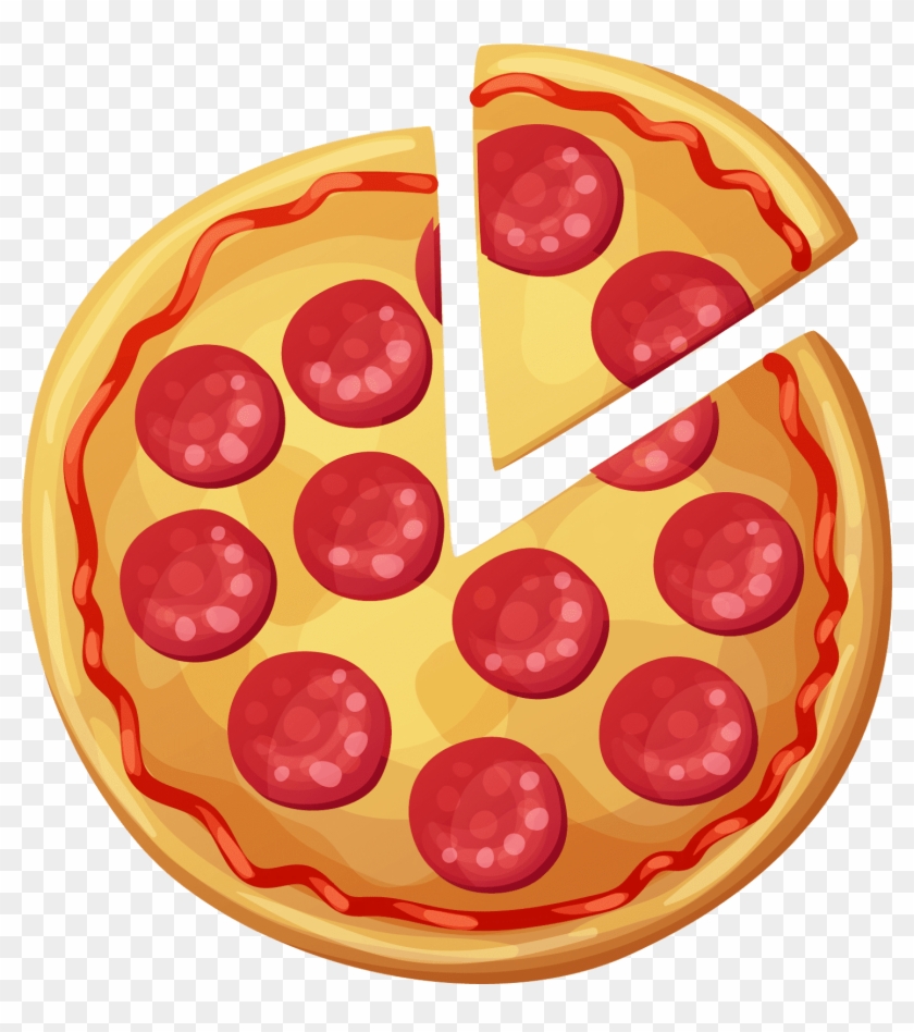 Pizza Images Cartoon- Pizza, Sicilian Pizza, Italian - Pizza De Pepperoni  Caricatura, HD Png Download - 1480x1600(#5514410) - PngFind