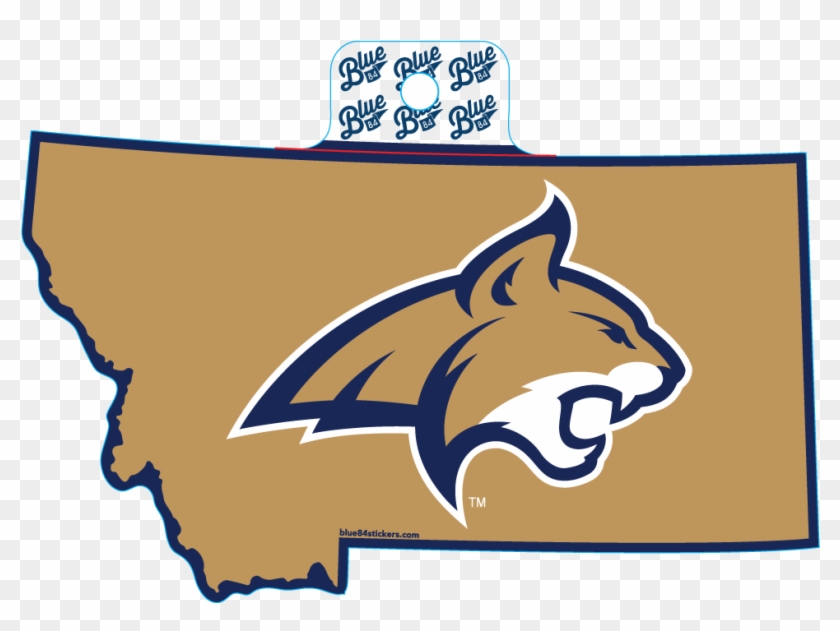 Decal State - Montana State Bobcat Logo Png, Transparent Png -  1000x749(#5514684) - PngFind