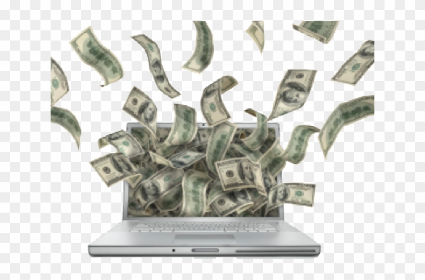 Make Money Clipart Transparent Background Money Coming Out Of Laptop Hd Png Download 640x480 Pngfind