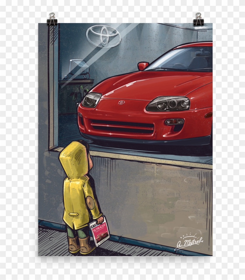 Daydreaming - Mk4 - Supra - Fondo De Pantalla De Toyota - Daydreaming Car  Poster, HD Png Download - 639x879(#5531179) - PngFind