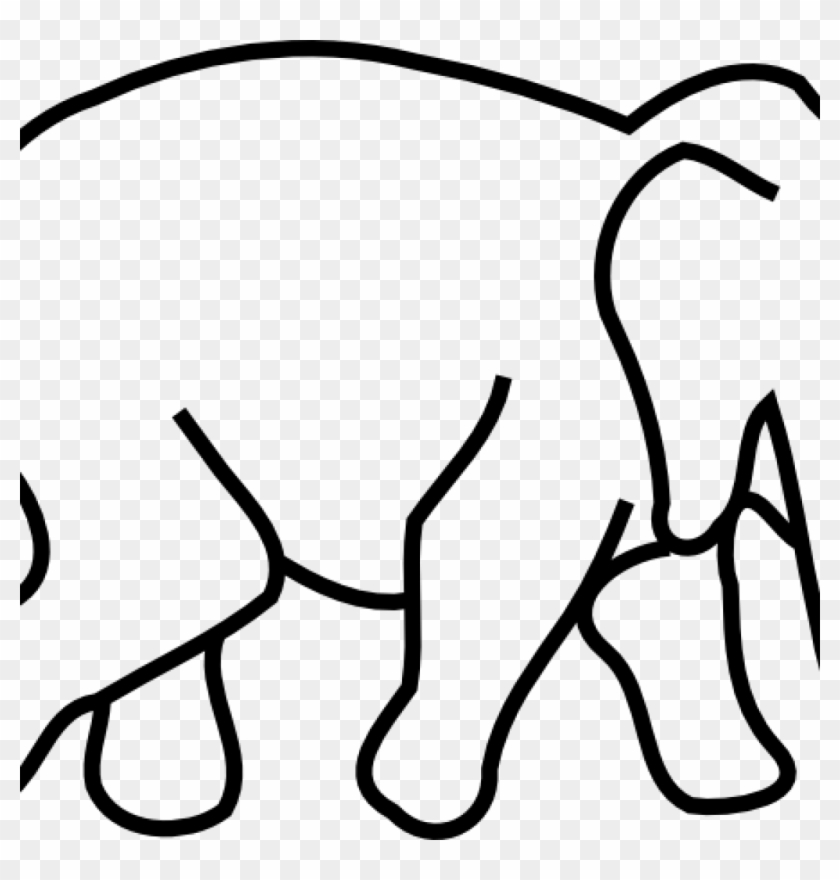 Download White Elephant Clip Art White Elephant Free Clipart Black And White Elephant Clip Art Hd Png Download 1024x1024 5537639 Pngfind