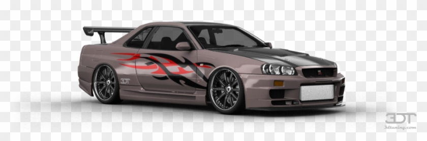 Cars Transparent Skyline - 3d Tuning, HD Png Download - 1004x373