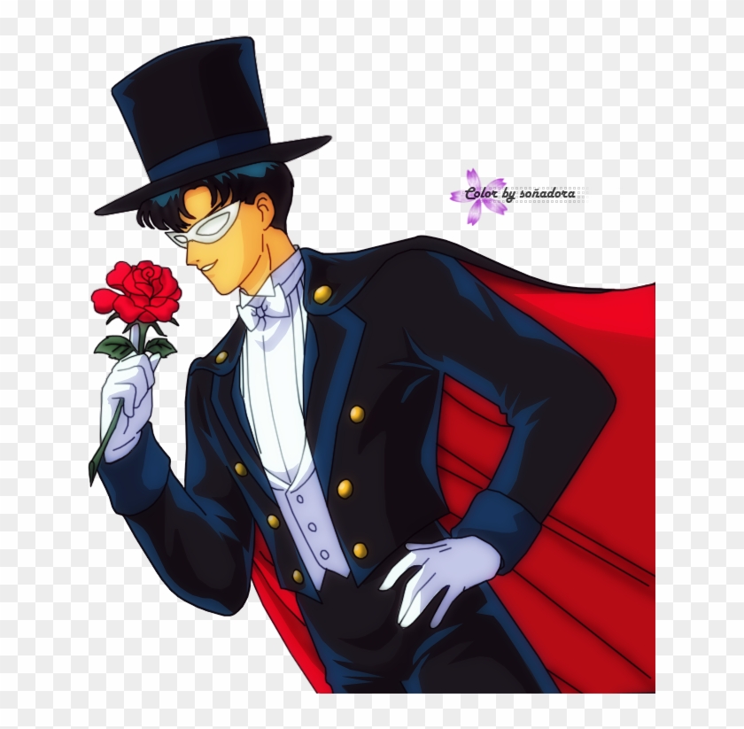 Lineart Color Tuxedo Mask2 By Karenpa-d5kexre - Sailor Moon New Style ...