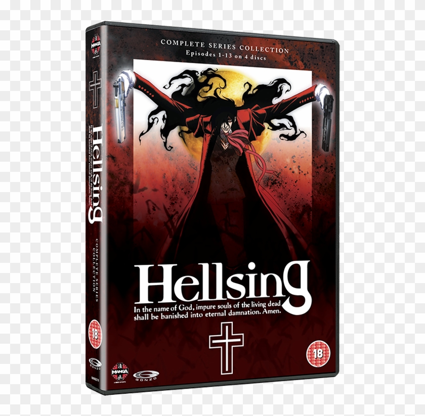 Hellsing Complete Series Collection - Hellsing Anime Dvd, HD Png Download -  530x795(#5552560) - PngFind