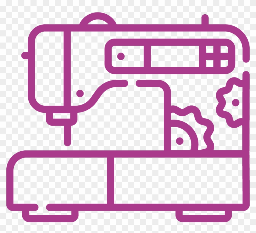 Icon Sewing Machine Pink, HD Png Download - 922x798(#5553190) - PngFind