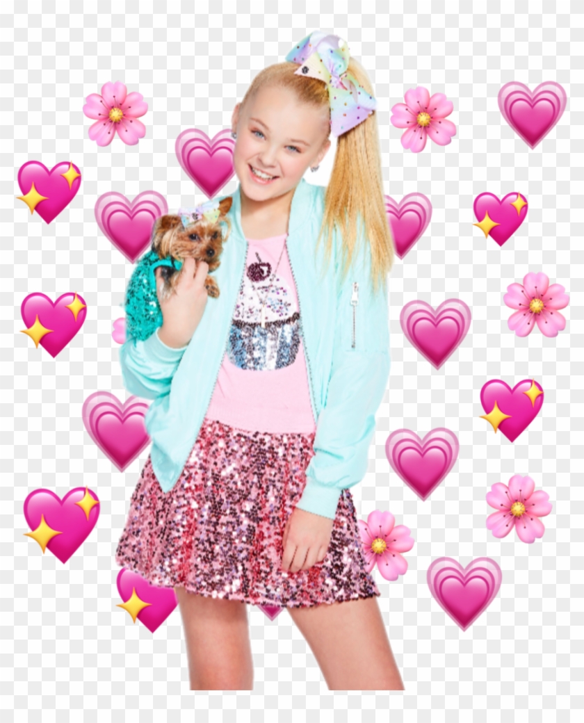 Tana Mongeau Jojo Siwa Iphone Heart Emoji Png Transparent Png 856x10 Pngfind