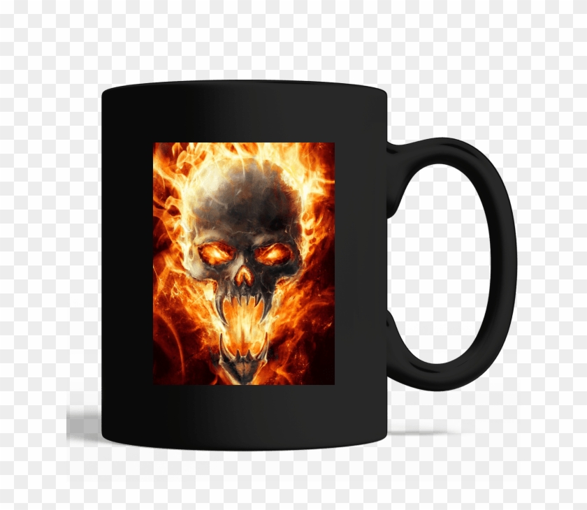 Skull Flaming Mask Mug - Ghost Rider Wallpaper Hd, HD Png Download - 650x650(#5557754) - PngFind Skull Flaming Mask Mug - Ghost Rider Wallpaper Hd, HD Png Download - 650x650(#5557754) - PngFind