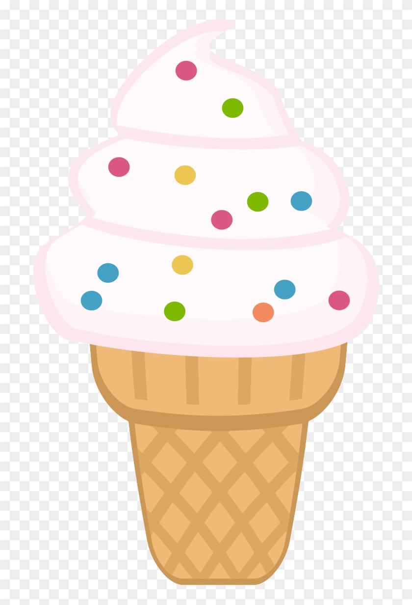 Long Clipart Ice Cream - Candyland Ice Cream Cone, HD Png Download