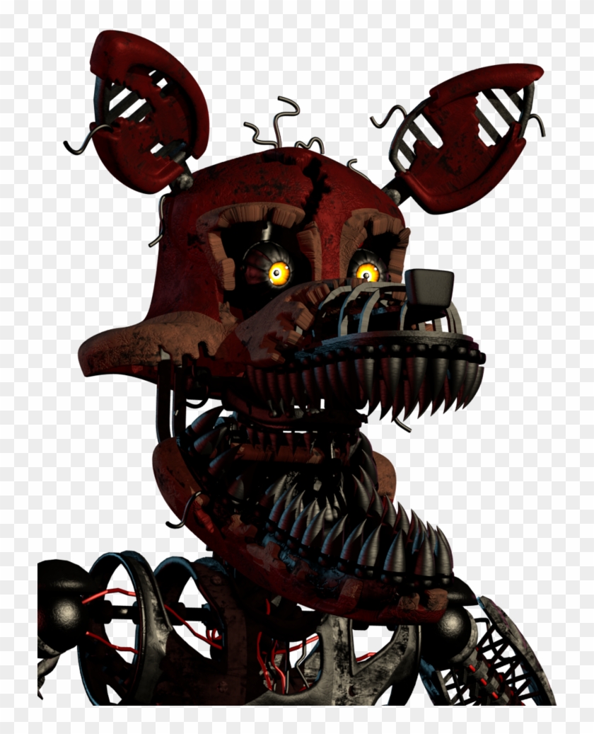 Nightmare Png 474347 Scary Fnaf 4 Foxy Transparent Png