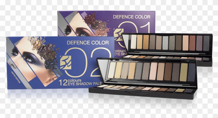 Color Defence Colours Defence Color 12 Colours Eyeshadow Palette, HD Png Download - 1024x1250 ...