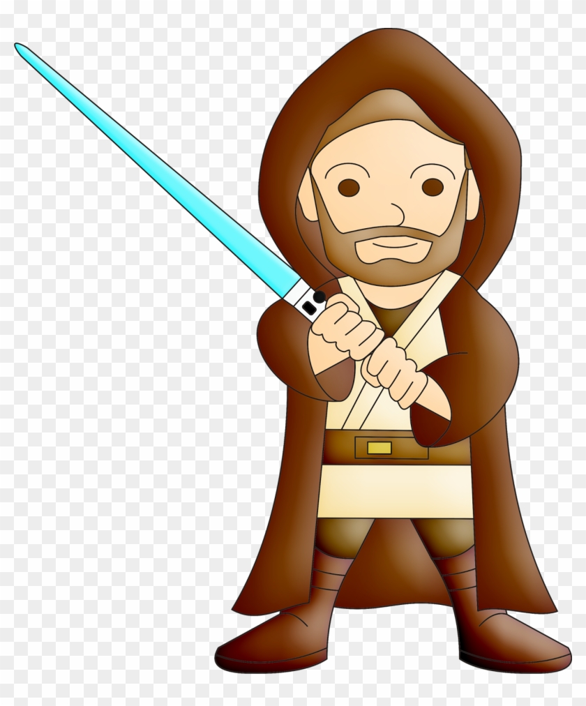 Star Wars Scrapbook Free Printable Kit Obi Wan Star Wars Clipart, HD