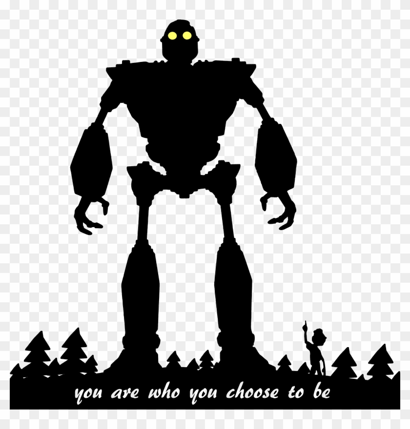 Iron Giant Silhouette Hd Png Download 4000x4000 5573837 Pngfind