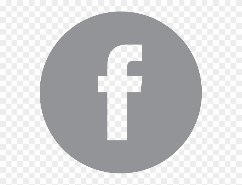 Black round icon facebook Facebook Logo